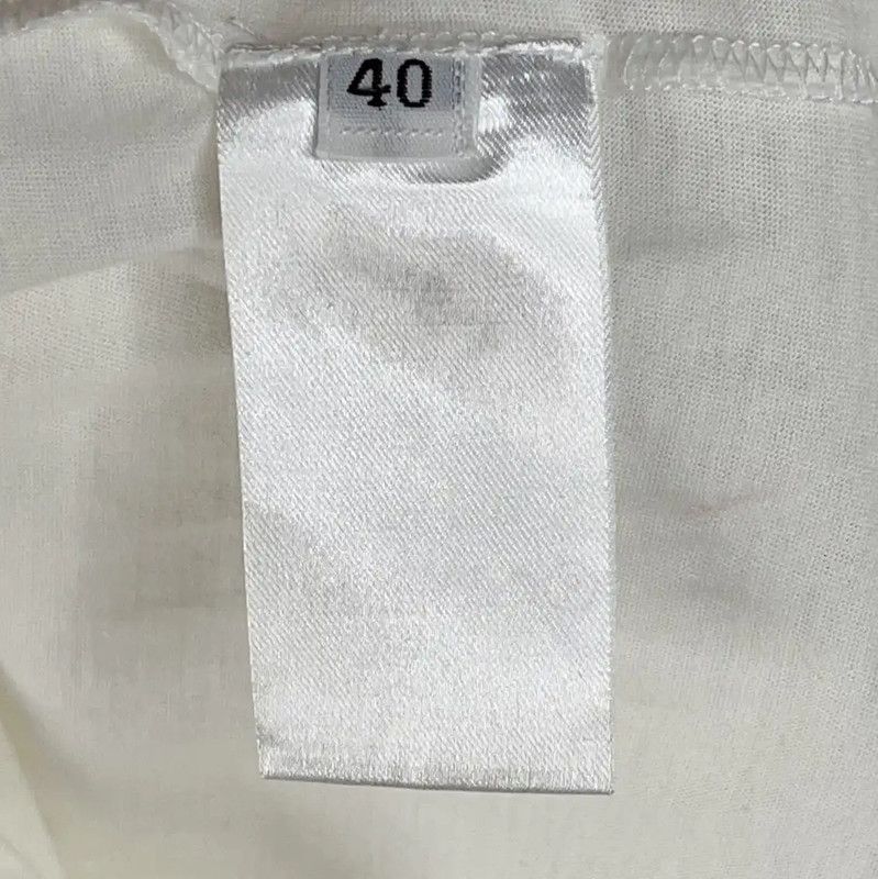 Balmain Balmain Women's White Cotton T-shirt 0089 Size M / US 6-8 / IT 42-44 - 6 Thumbnail