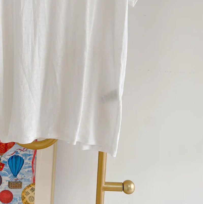 Balmain Balmain White Cotton Short-Sleeve T-Shirt 0089 Size XS / US 0-2 / IT 36-38 - 4 Thumbnail