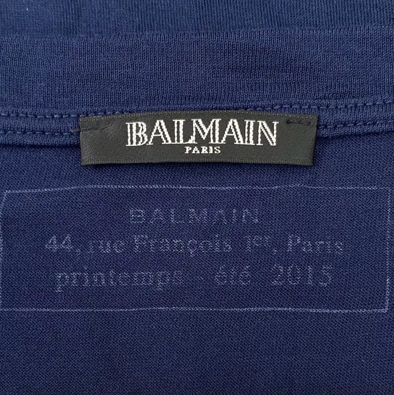 Balmain Balmain Women's Cotton Graphic T-Shirt 0089 Size M / US 6-8 / IT 42-44 - 5 Thumbnail
