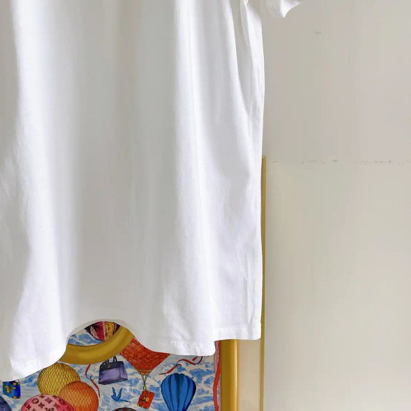 Balmain Balmain Women's White Cotton Short Sleeve T-Shirt 0089 Size XS / US 0-2 / IT 36-38 - 5 Thumbnail
