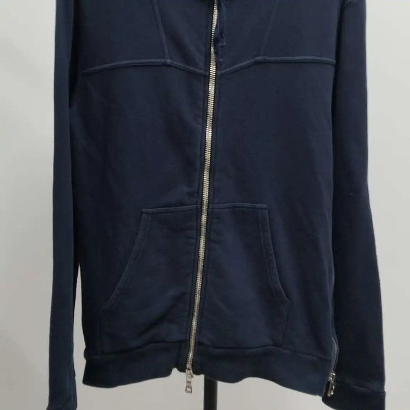 Balmain Balmain Women's Long Sleeve Navy Hoodie 0089 Size M / US 6-8 / IT 42-44 - 5 Thumbnail