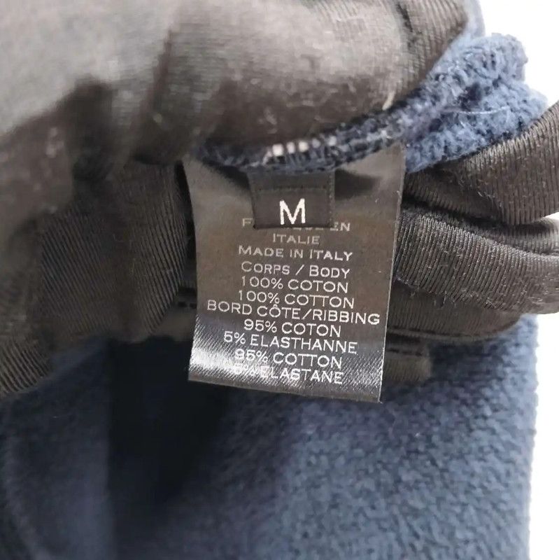 Balmain Balmain Women's Long Sleeve Navy Hoodie 0089 Size M / US 6-8 / IT 42-44 - 4 Thumbnail