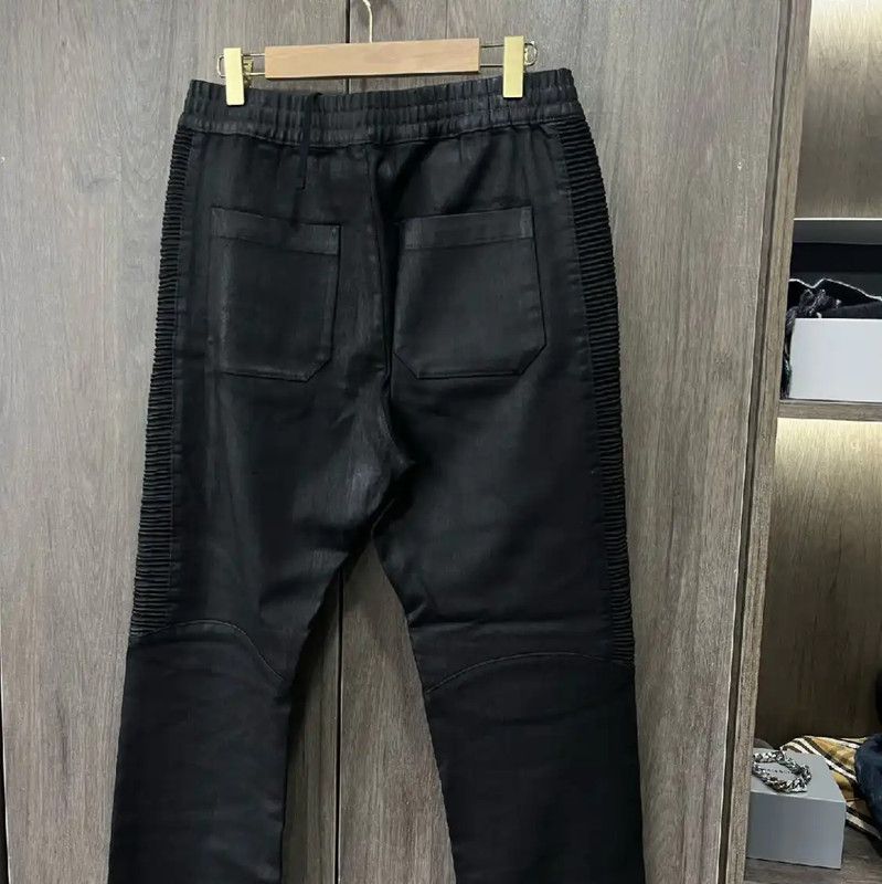 Balmain Balmain Women's Black Leather Jeans 0089 Size 30" / US 8 / IT 44 - 8 Thumbnail
