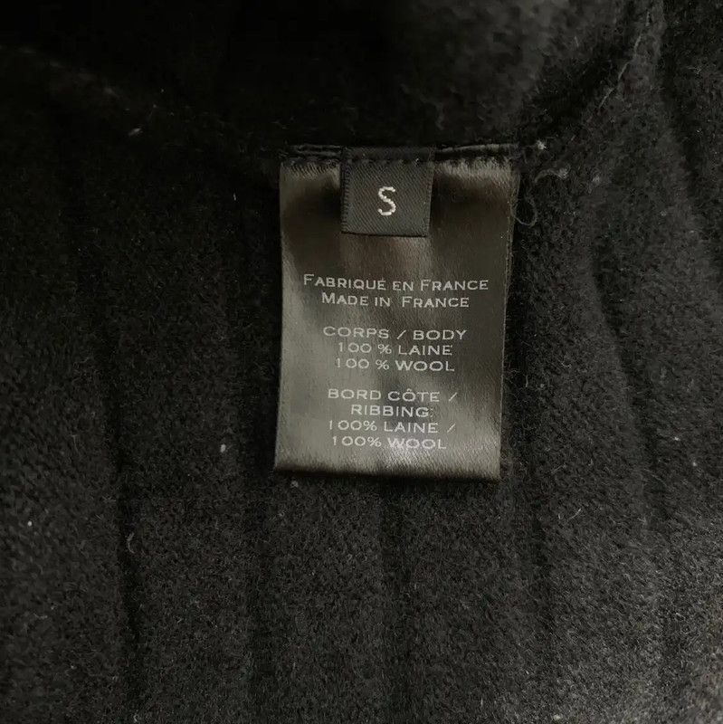 Balmain Balmain Women's Black Cashmere Blend Sweater 0089 Size S / US 4 / IT 40 - 5 Thumbnail