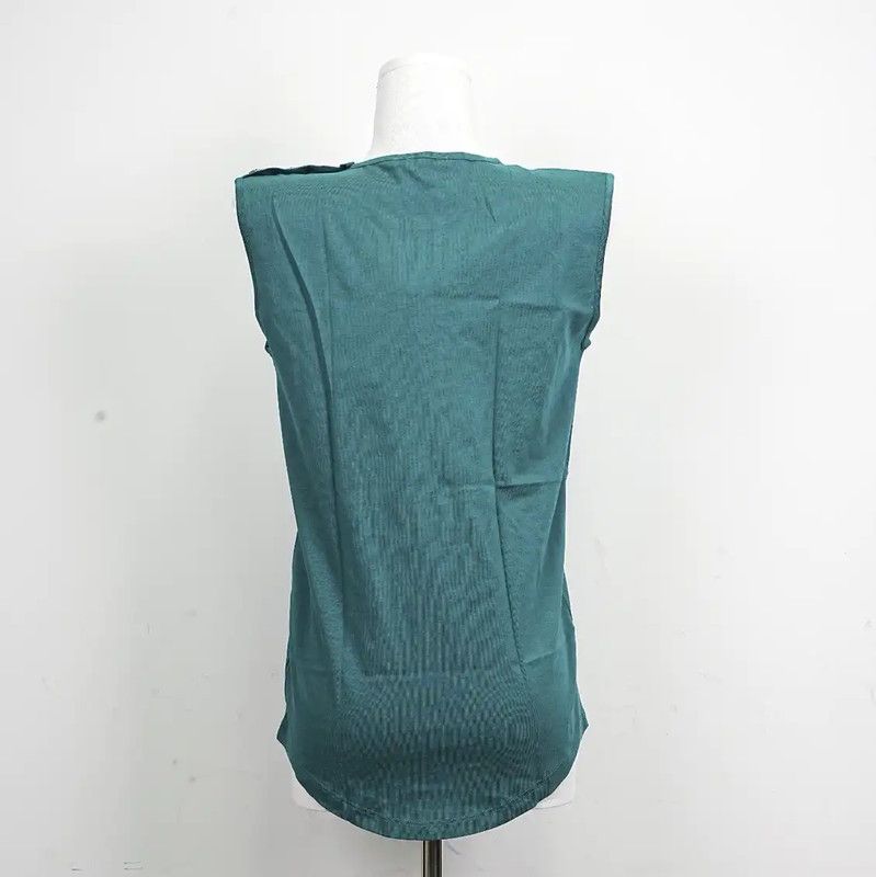 Balmain Balmain Blue Cotton Short Sleeve T-Shirt 0089 Size S / US 4 / IT 40 - 3 Thumbnail