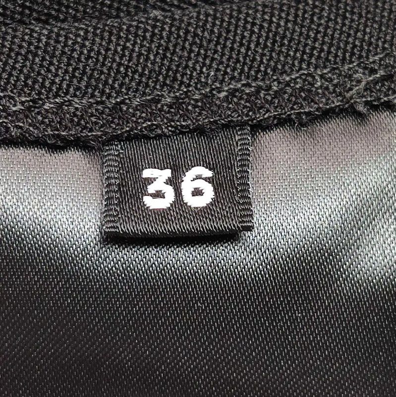 Balmain Balmain Women's Black Wool Casual Pants 0089 Size 23" - 5 Thumbnail