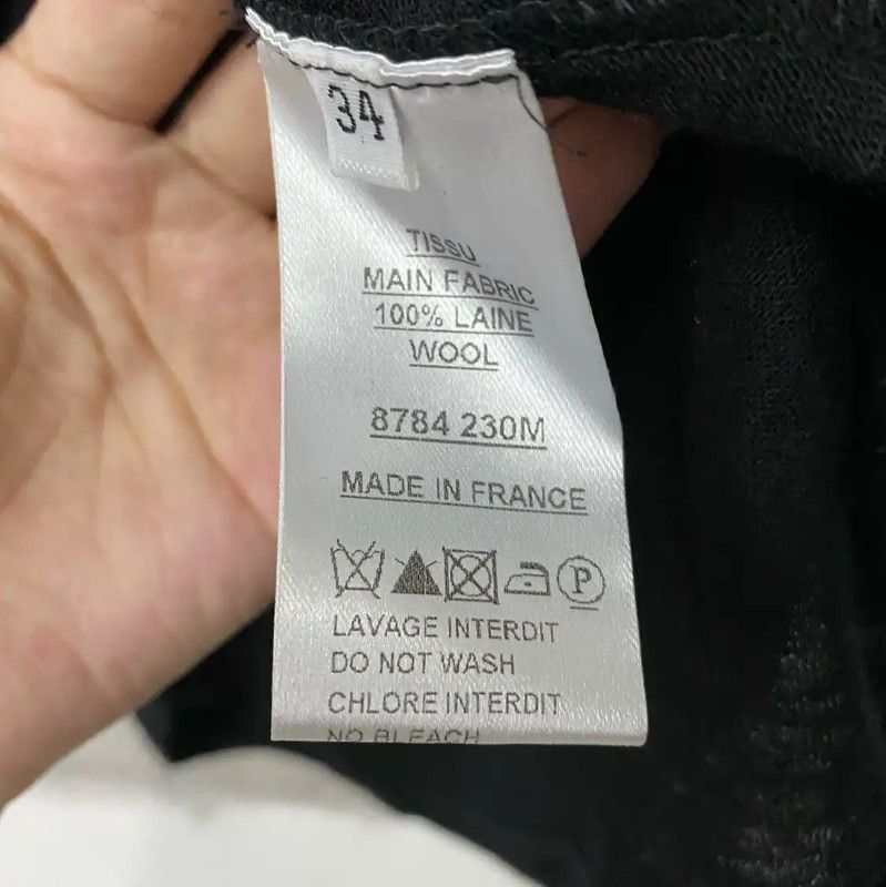Balmain Balmain Black Wool Long Sleeve Top for Women 0089 Size ONE SIZE - 6 Thumbnail