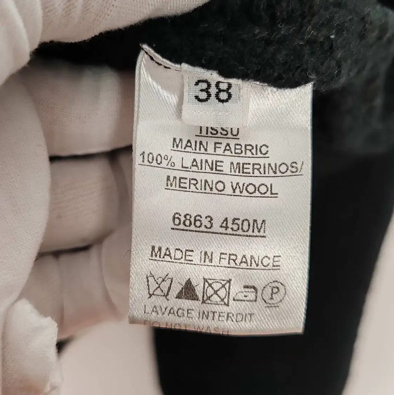 Balmain Balmain Black Wool Women's Knit Sweater 0089 Size M / US 6-8 / IT 42-44 - 5 Thumbnail
