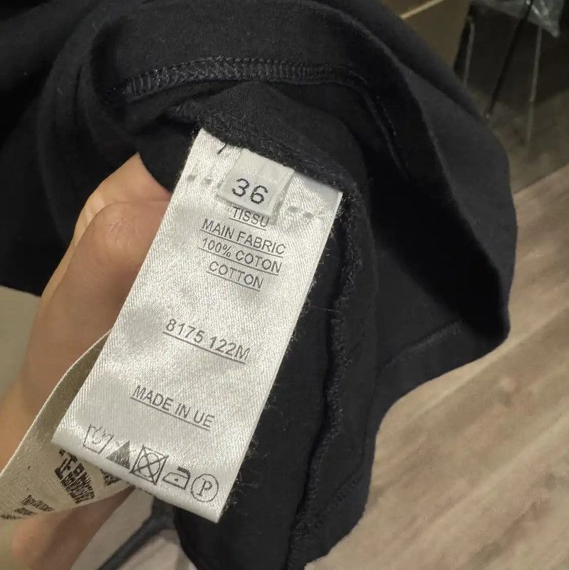 Balmain Balmain Black Cotton Women's T-Shirt 0089 Size S / US 4 / IT 40 - 5 Thumbnail