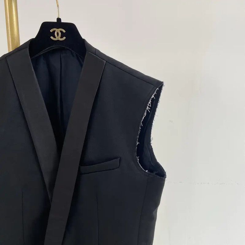Balmain Balmain Women's Black Wool Jacket in Size XL 0089 Size XL / US 12-14 / IT 48-50 - 3 Thumbnail