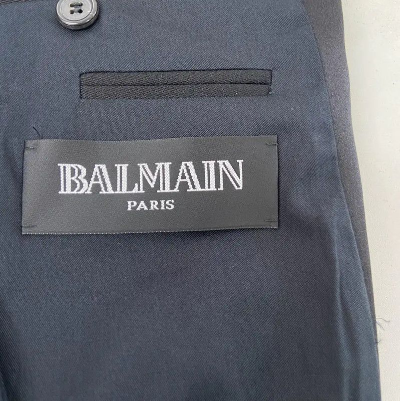 Balmain Balmain Women's Black Wool Jacket in Size XL 0089 Size XL / US 12-14 / IT 48-50 - 6 Thumbnail