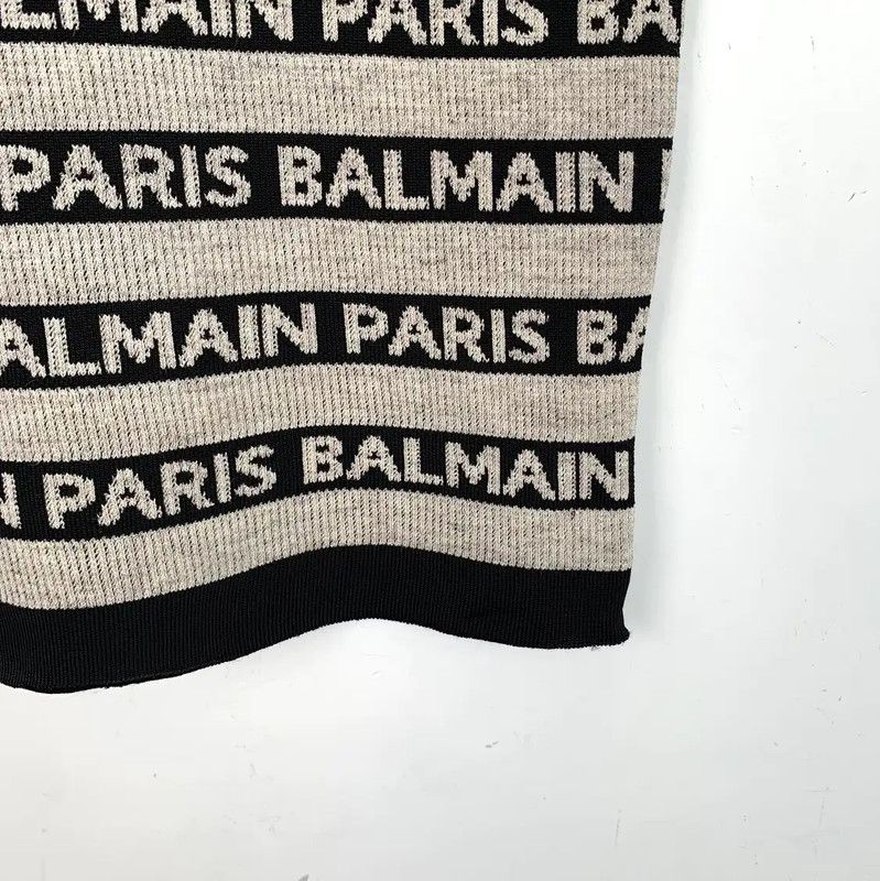 Balmain Balmain Color-Blocked Women's Skirt XXS Size 0089 Size 22" - 4 Thumbnail