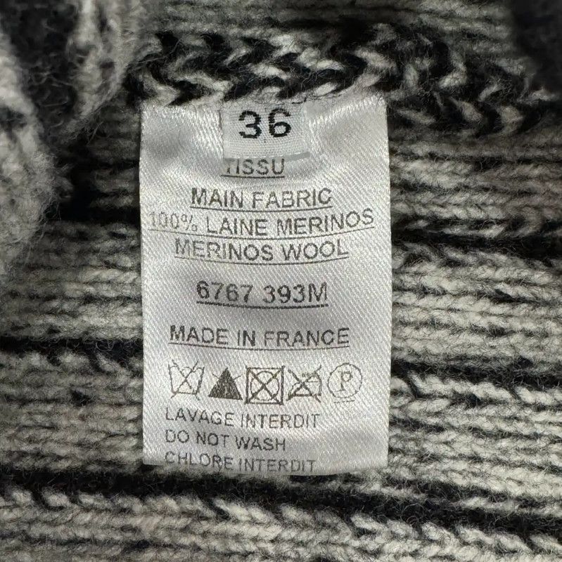 Balmain Balmain Black Wool Turtleneck Sweater for Women 0089 Size S / US 4 / IT 40 - 5 Thumbnail