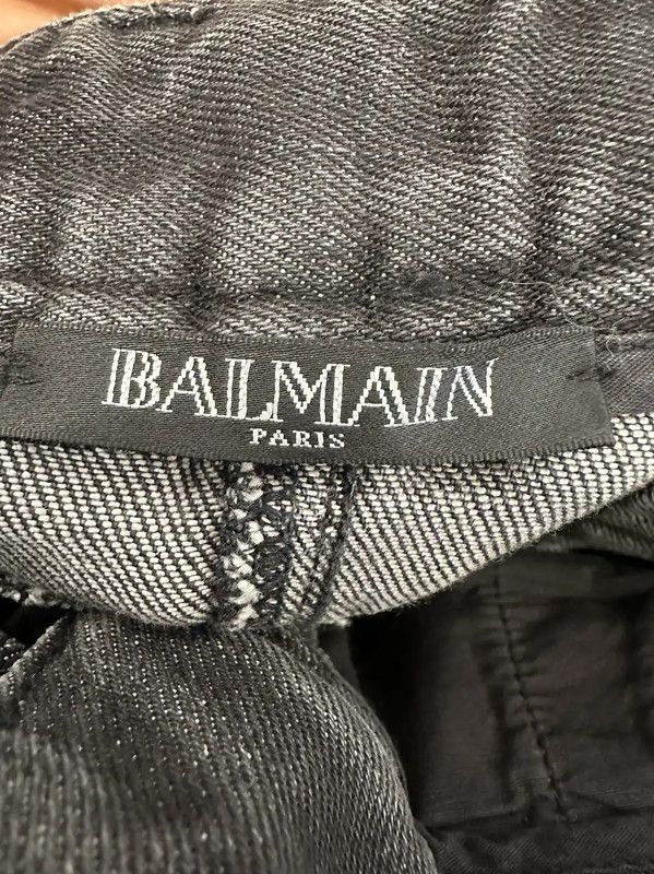 Balmain Balmain Gray Women's Denim Jeans Size M 0089 Size 27" / US 4 / IT 40 - 6 Thumbnail