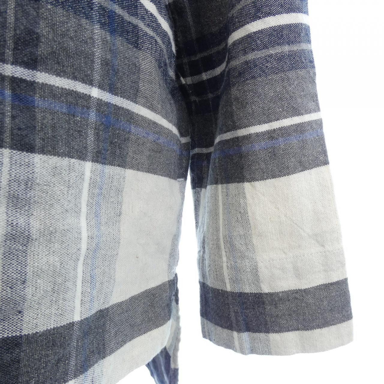 Other Other SUNSEA Check Shirt Cotton Dress Shirt DUTY FREE for USA Size ONE SIZE - 6 Thumbnail