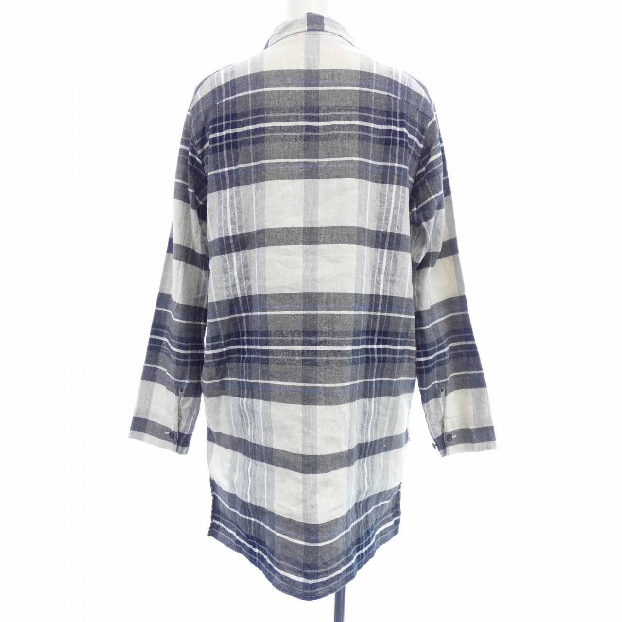 Other Other SUNSEA Check Shirt Cotton Dress Shirt DUTY FREE for USA Size ONE SIZE - 2 Thumbnail