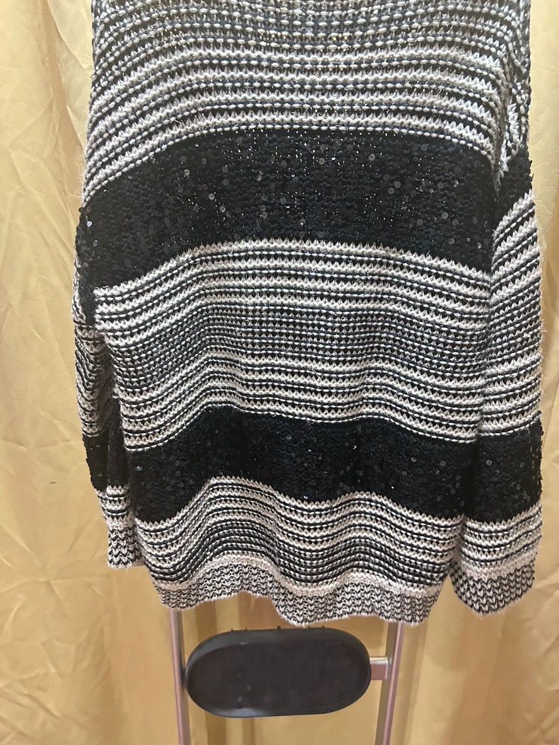 Brunello Cucinelli Brunello Cucinelli Sequin Linen Knit Sweater - dmc Size US M / EU 48-50 / 2 - 3 Thumbnail