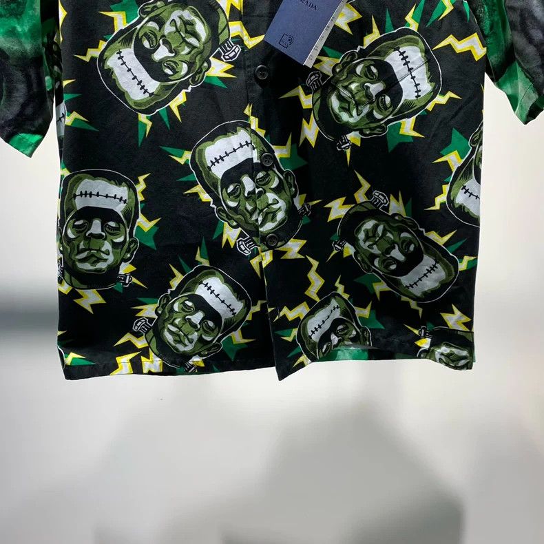 Prada Prada Frankenstein Print Shirt - dmc Size US S / EU 44-46 / 1 - 4 Thumbnail
