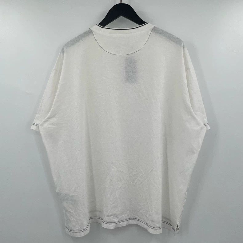 Prada Prada Stitch Pocket Triangle Logo Tee - dmc Size US M / EU 48-50 / 2 - 2 Thumbnail