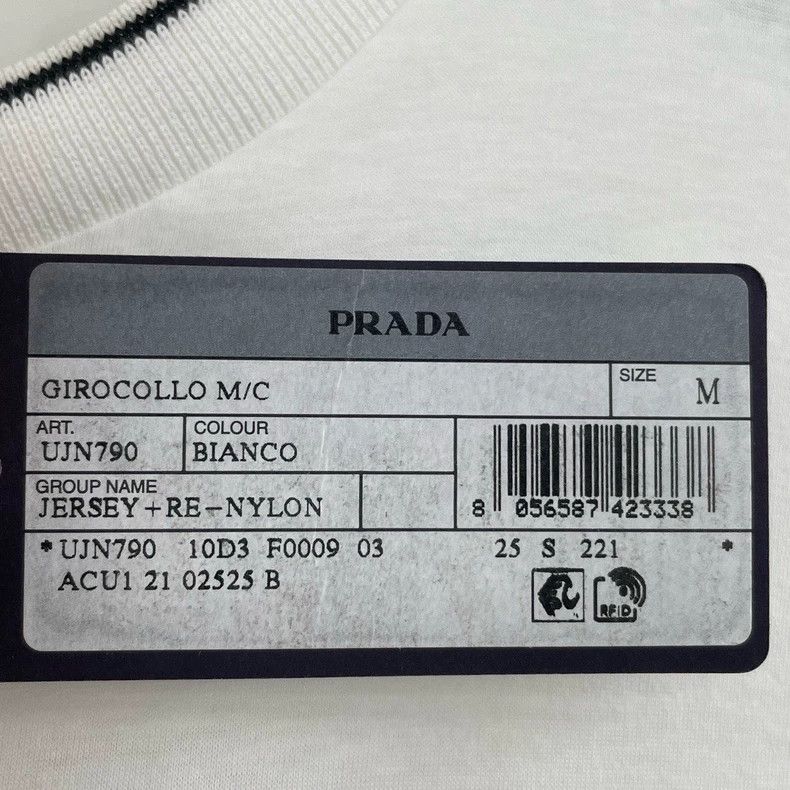 Prada Prada Stitch Pocket Triangle Logo Tee - dmc Size US M / EU 48-50 / 2 - 6 Thumbnail