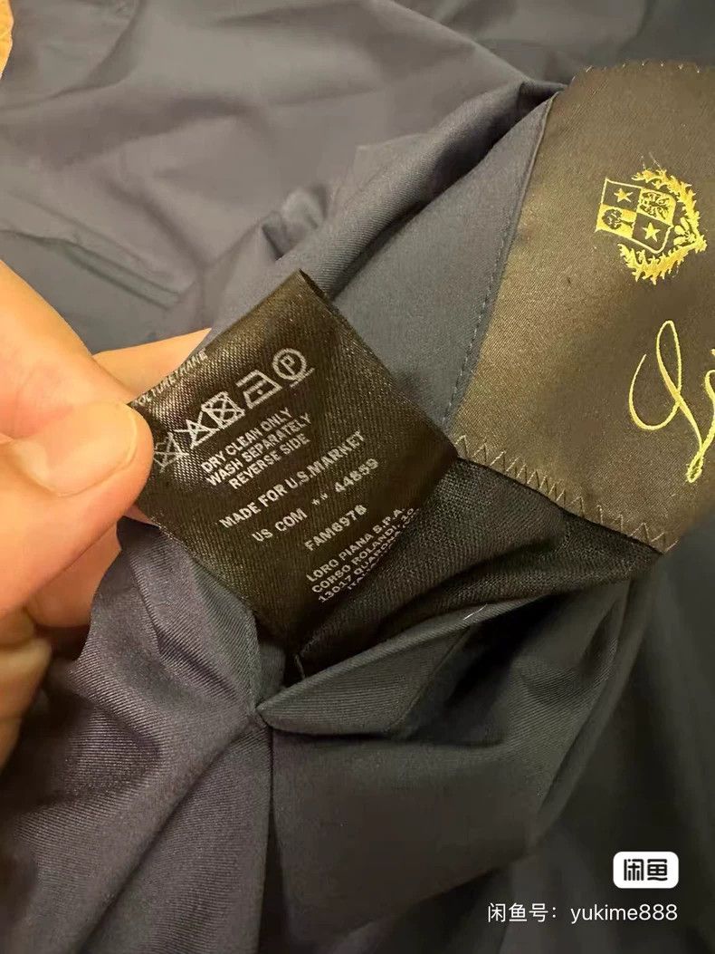 Loro Piana Loro Piana Men's Reversible Bomber Jacket - dmc Size US M / EU 48-50 / 2 - 5 Thumbnail