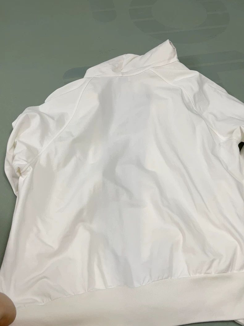 Brunello Cucinelli Brunello Cucinelli White Silk Hooded Coat - dmc Size US L / EU 52-54 / 3 - 6 Thumbnail