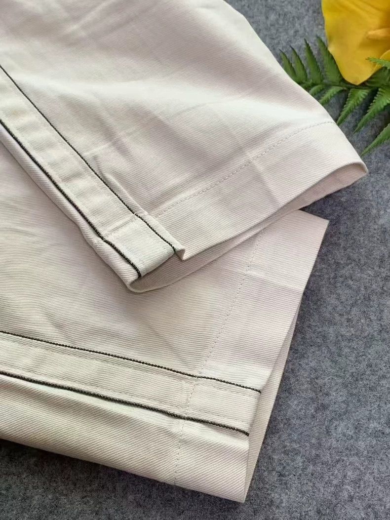 Brunello Cucinelli Brunello Cucinelli Solid Slim Pants - dmc Size US 36 / EU 52 - 3 Thumbnail