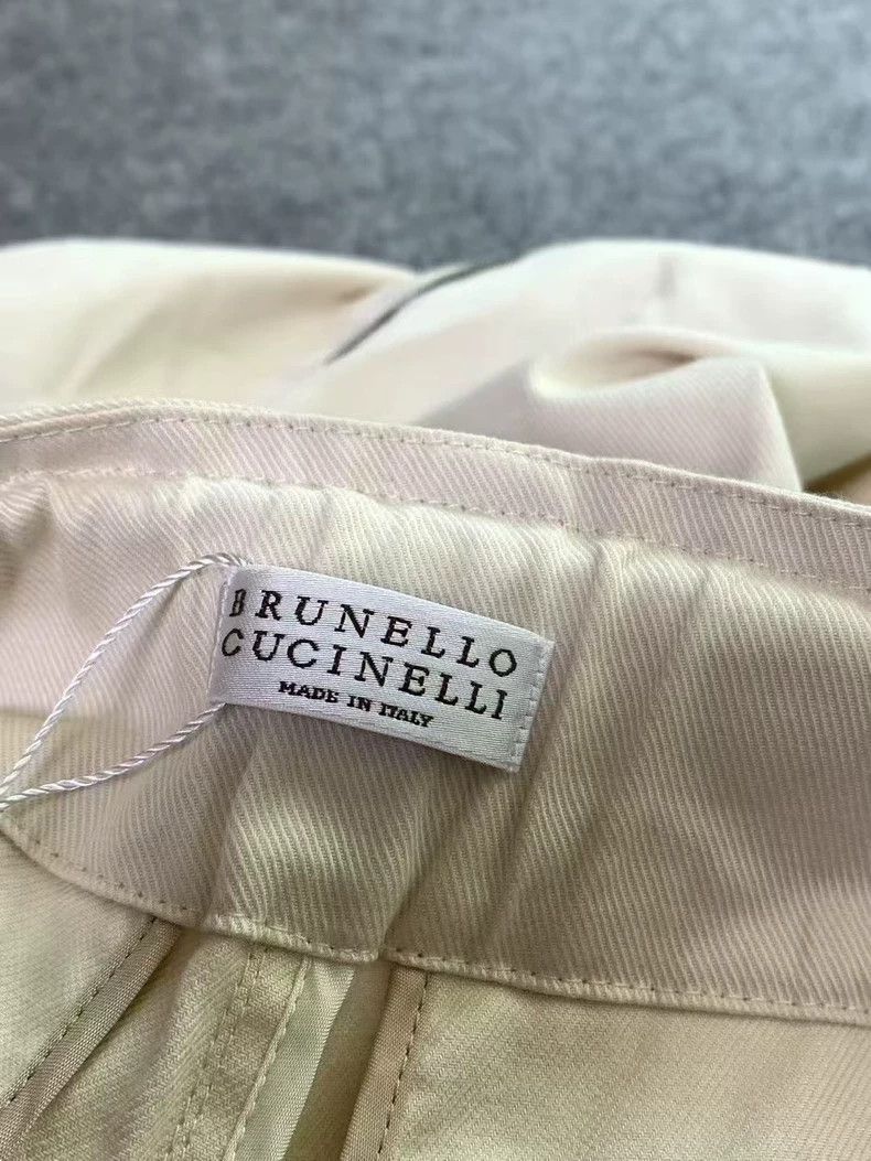 Brunello Cucinelli Brunello Cucinelli Solid Slim Pants - dmc Size US 36 / EU 52 - 5 Thumbnail