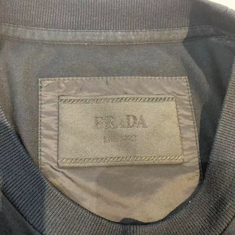 Prada Prada Logo Embellished Short Sleeve Tee - dmc Size US M / EU 48-50 / 2 - 3 Thumbnail