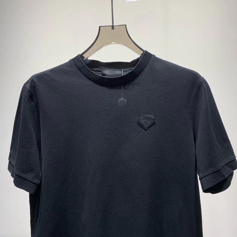 Prada Prada Triangle Logo Short Sleeve T-shirt - dmc Size US M / EU 48-50 / 2 - 4 Thumbnail