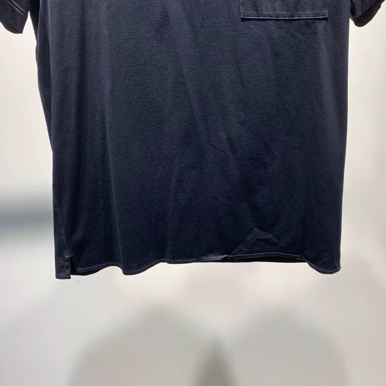 Prada Prada Solid Chest Pocket Short Sleeve T-shirt - dmc Size US L / EU 52-54 / 3 - 6 Thumbnail