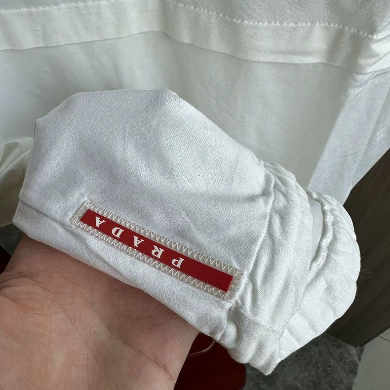 Prada Prada Limited Edition White Short Sleeve Tee - dmc Size US XL / EU 56 / 4 - 3 Thumbnail