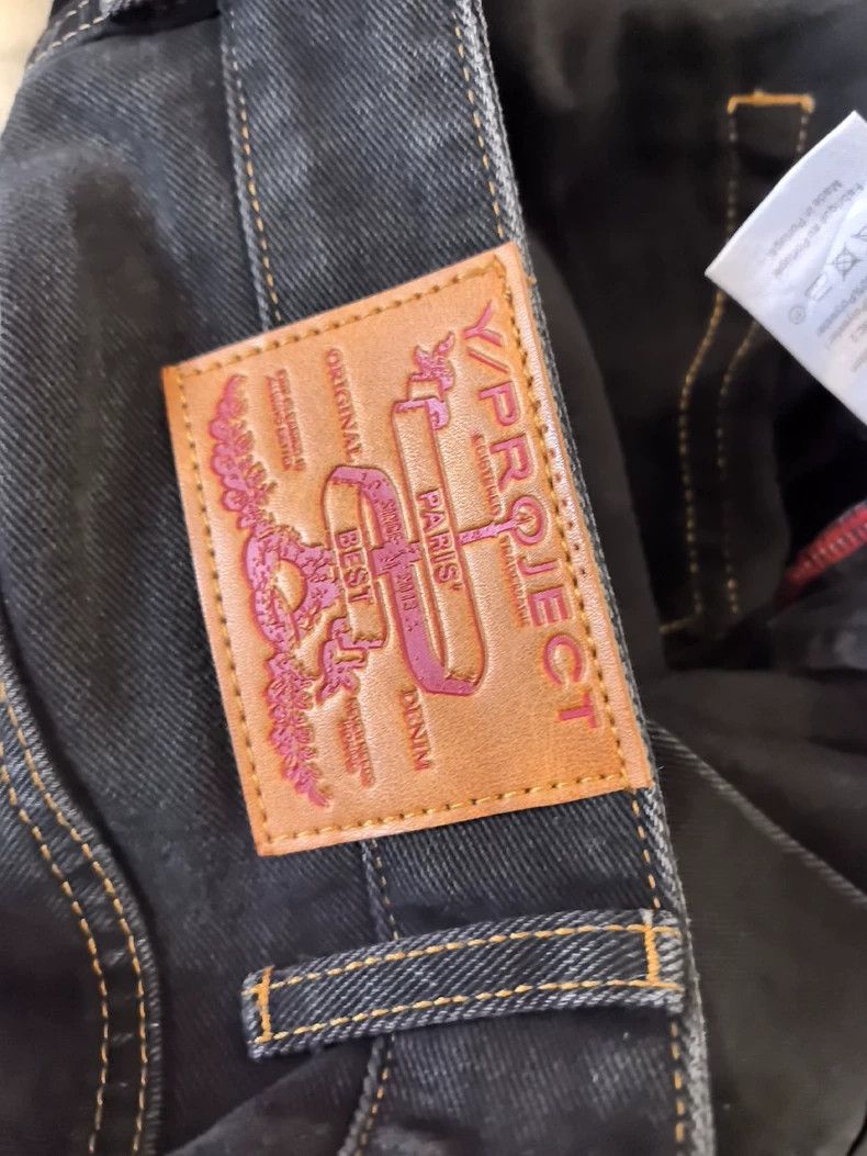 Y/Project Y/Project Black Washed Baggy Jeans - dmc Size US 34 / EU 50 - 6 Thumbnail