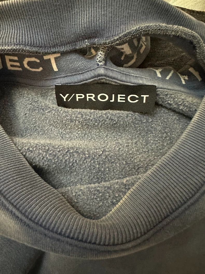 Y/Project Y/PROJECT 24ss Slouchy Collar Sweatshirt - dmc Size US S / EU 44-46 / 1 - 3 Thumbnail