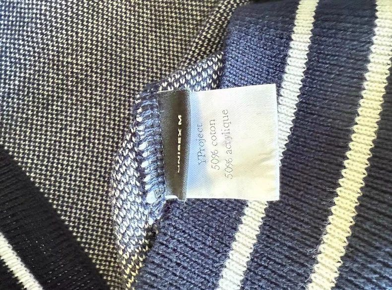 Y/Project Y/PROJECT 21SS Deconstructed Striped Sweater - dmc Size US M / EU 48-50 / 2 - 3 Thumbnail