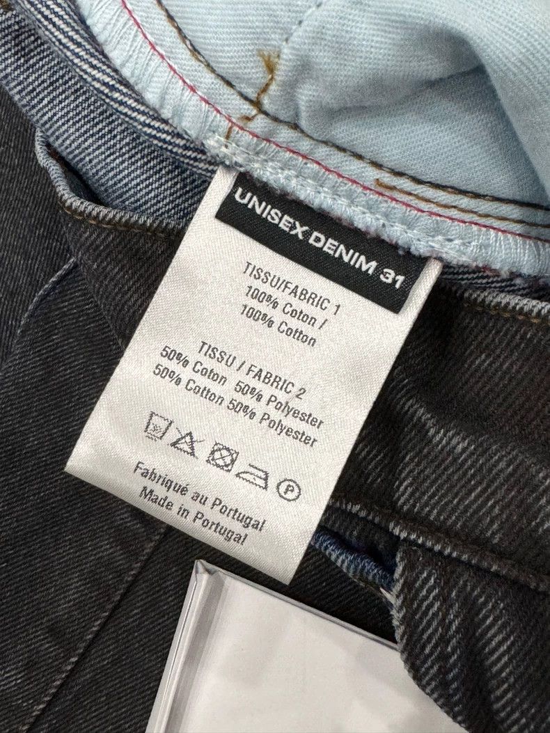 Y/Project Y/project Double Layer Banana Jeans - dmc Size US 31 - 8 Thumbnail
