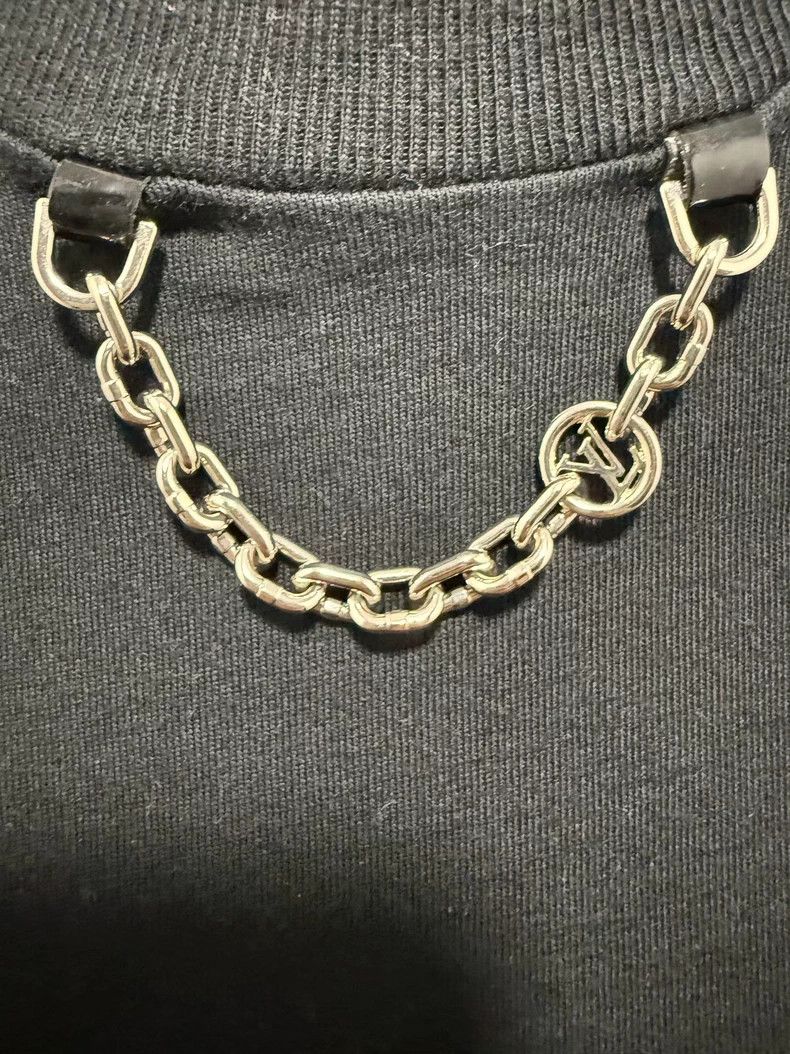 Louis Vuitton Louis Vuitton Chain Logo Short Sleeve Tee - dmc Size US XS / EU 42 / 0 - 4 Thumbnail