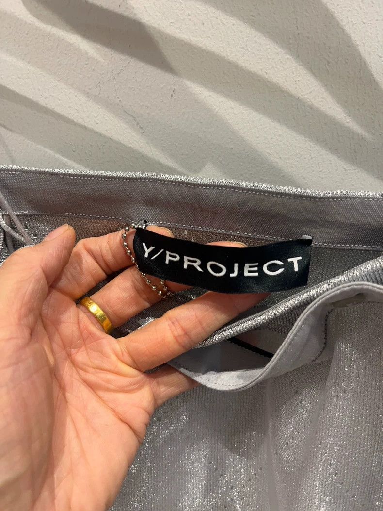 Y/Project Y/PROJECT Silver Sling Dress - dmc Size US S / EU 44-46 / 1 - 2 Thumbnail