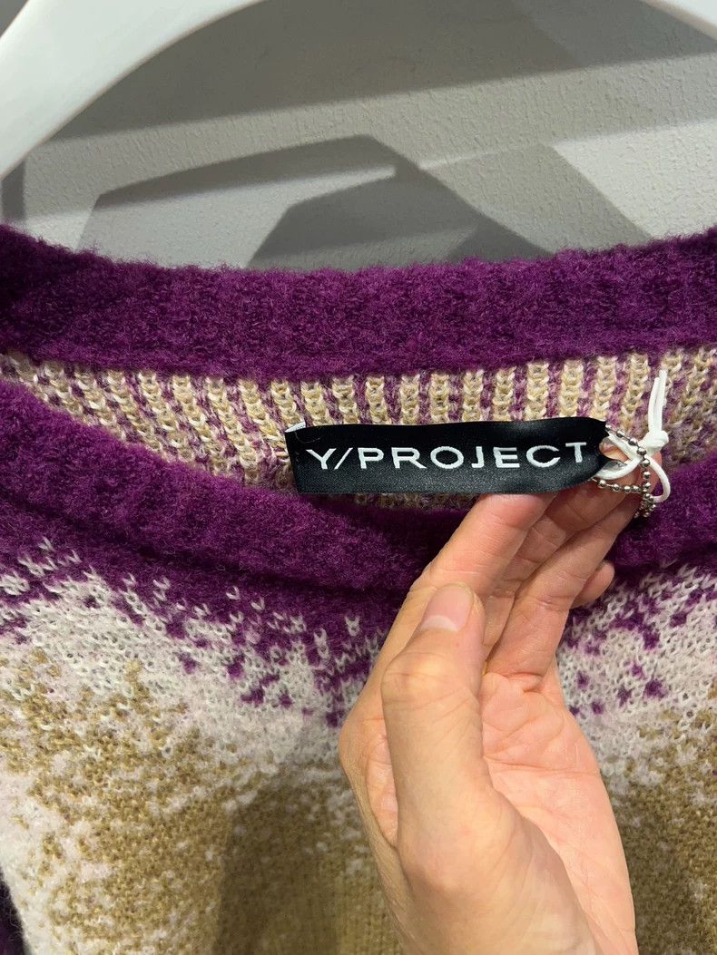 Y/Project Y/Project Purple Gradient Sweater - dmc Size US XXS / EU 40 - 2 Thumbnail