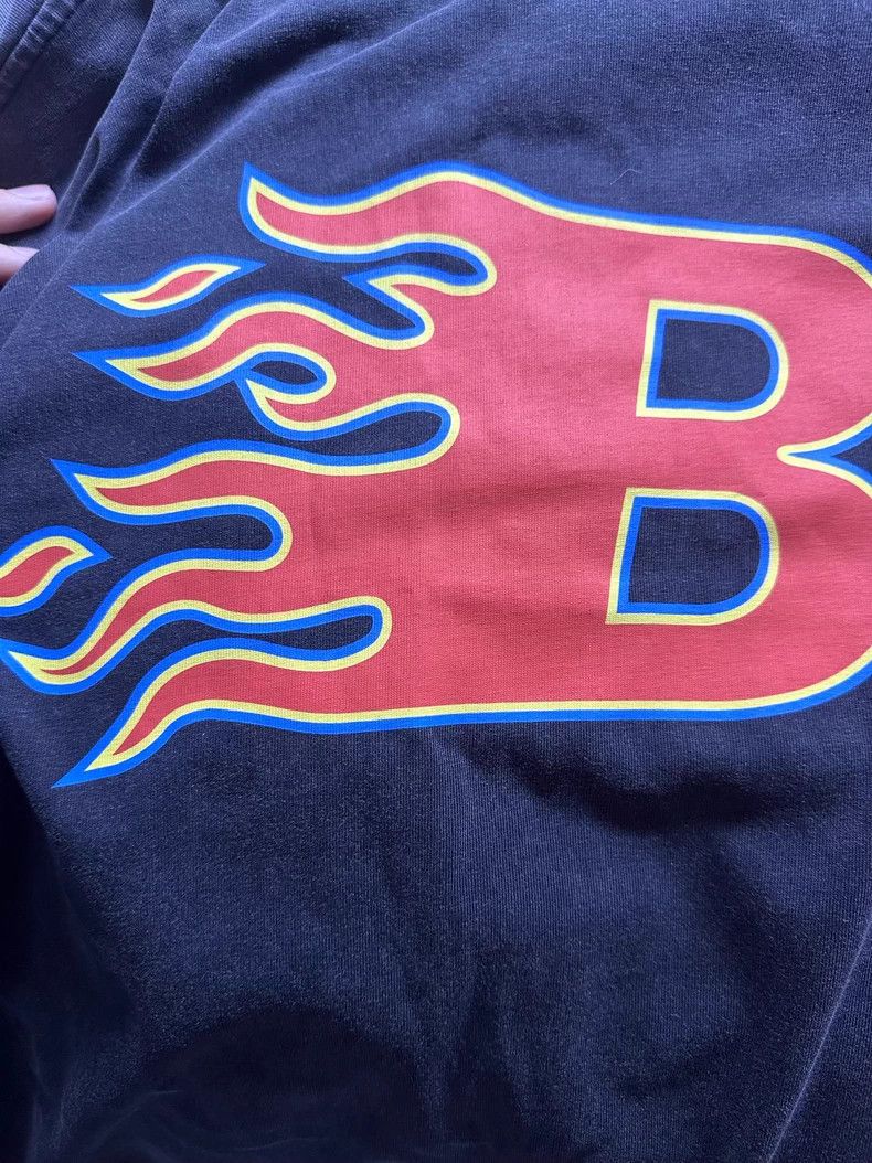 Balenciaga Balenciaga Double B Flame Short Sleeve - dmc Size US XS / EU 42 / 0 - 5 Thumbnail