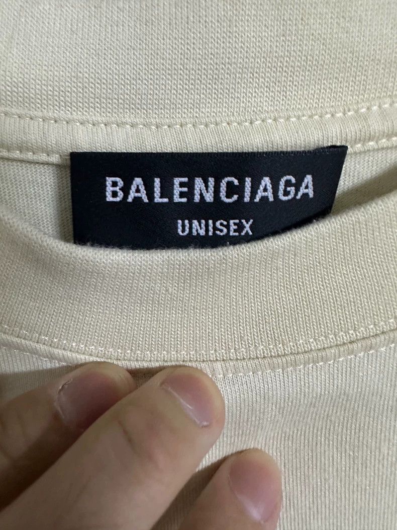 Balenciaga Balenciaga Double B Lock Short Sleeve Tee - dmc Size US M / EU 48-50 / 2 - 2 Thumbnail
