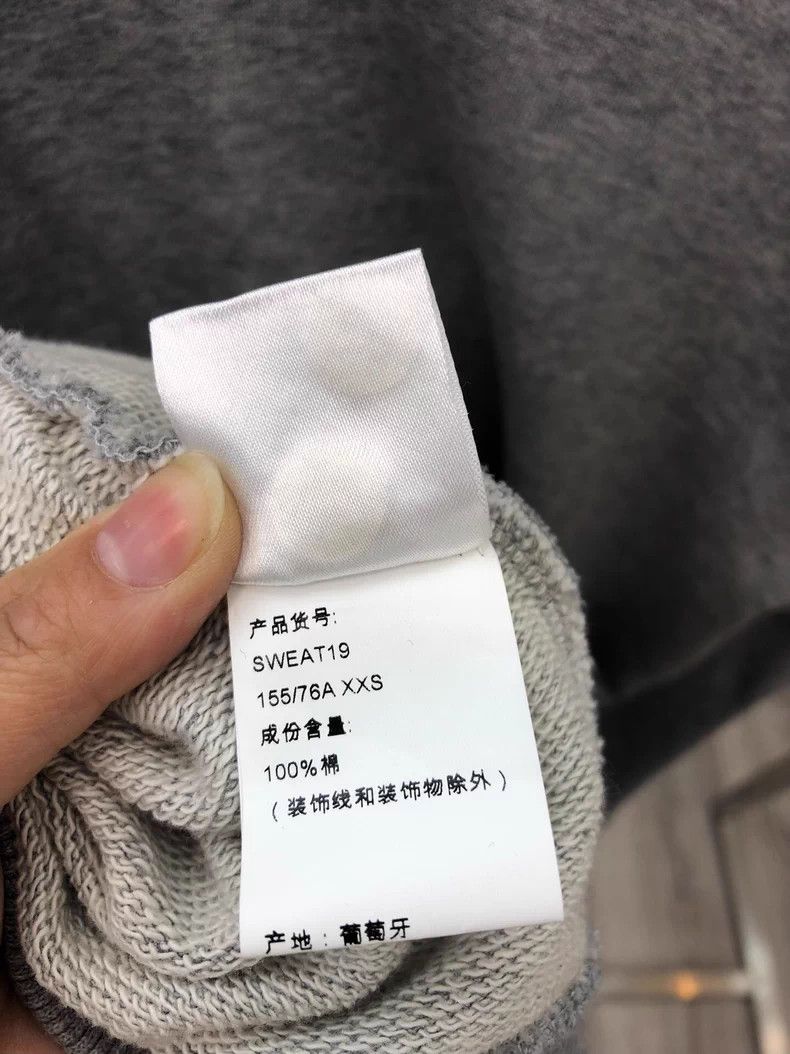 Y/Project Y/PROJECT Gray Oversized Sweatshirt XXS - dmc Size US XXS / EU 40 - 6 Thumbnail