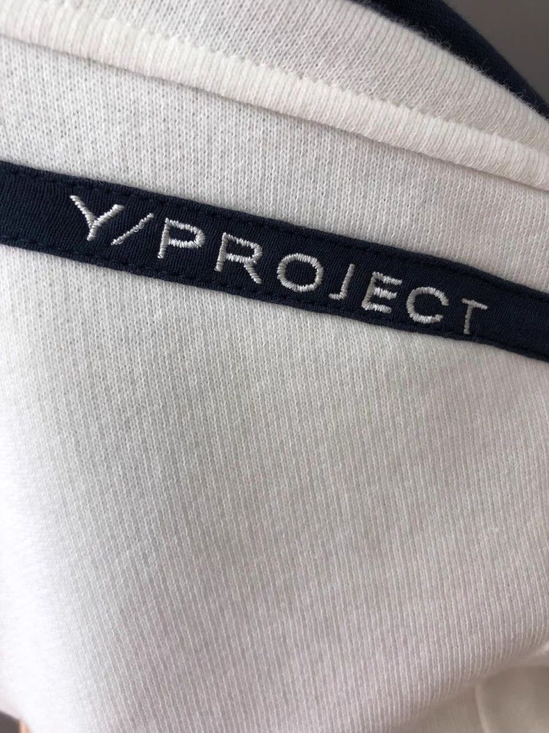 Y/Project Y/PROJECT White Long-Sleeve Sweatshirt XXS - dmc Size US XXS / EU 40 - 5 Thumbnail