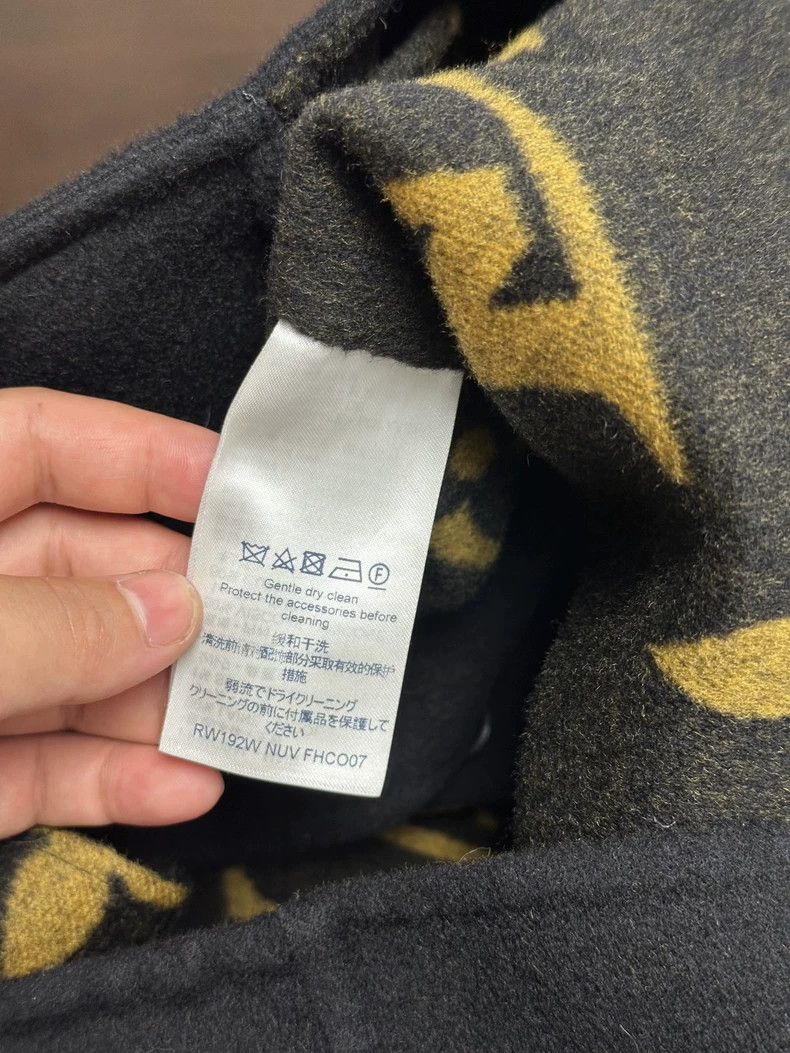 Louis Vuitton Louis Vuitton Black Double-Breasted Coat - dmc Size US S / EU 44-46 / 1 - 5 Thumbnail