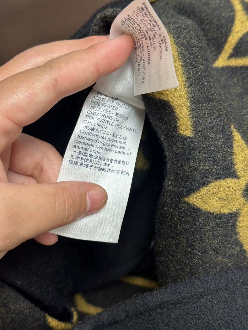 Louis Vuitton Louis Vuitton Black Double-Breasted Coat - dmc Size US S / EU 44-46 / 1 - 6 Thumbnail