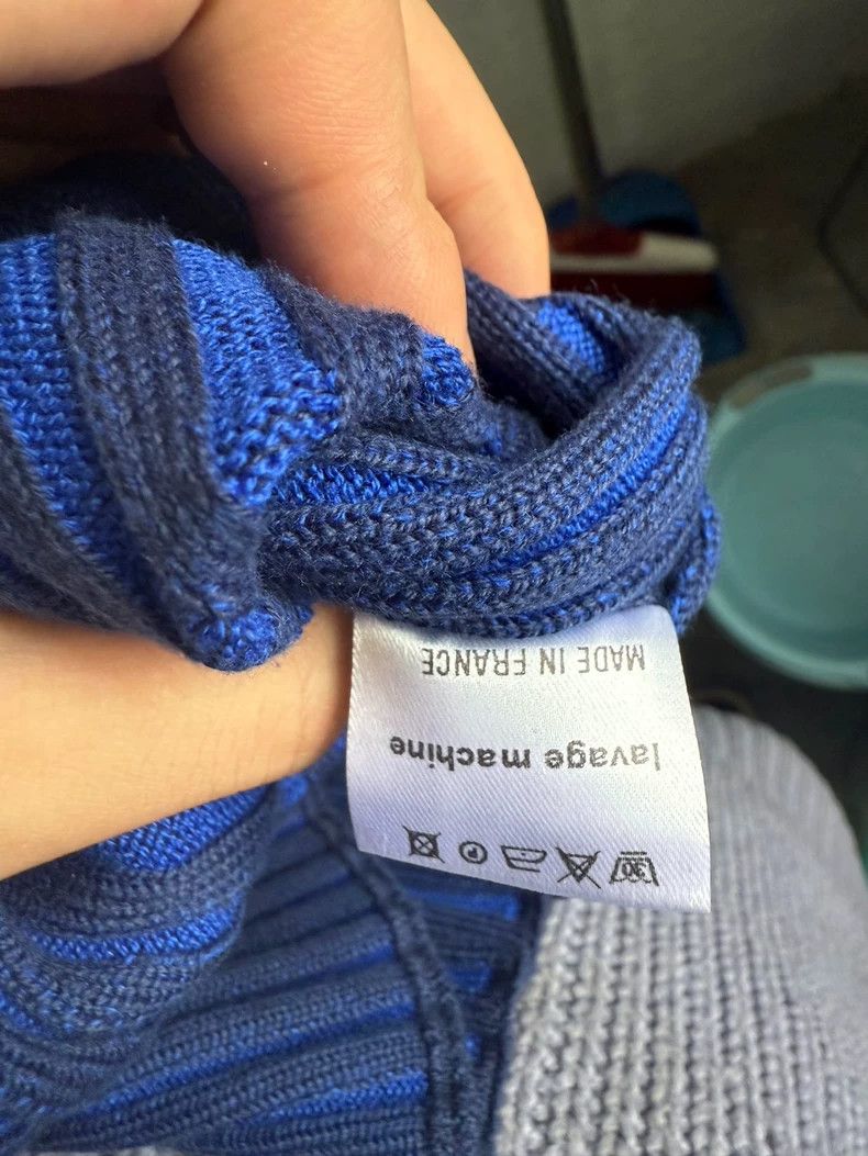 Y/Project Y/Project Blue Ribbed Knit Sweater XS - dmc Size US XS / EU 42 / 0 - 4 Thumbnail