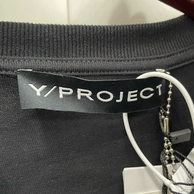 Y/Project Y/PROJECT Black Logo Embroidered Bodysuit - dmc Size US 38 / EU 54 - 4 Thumbnail