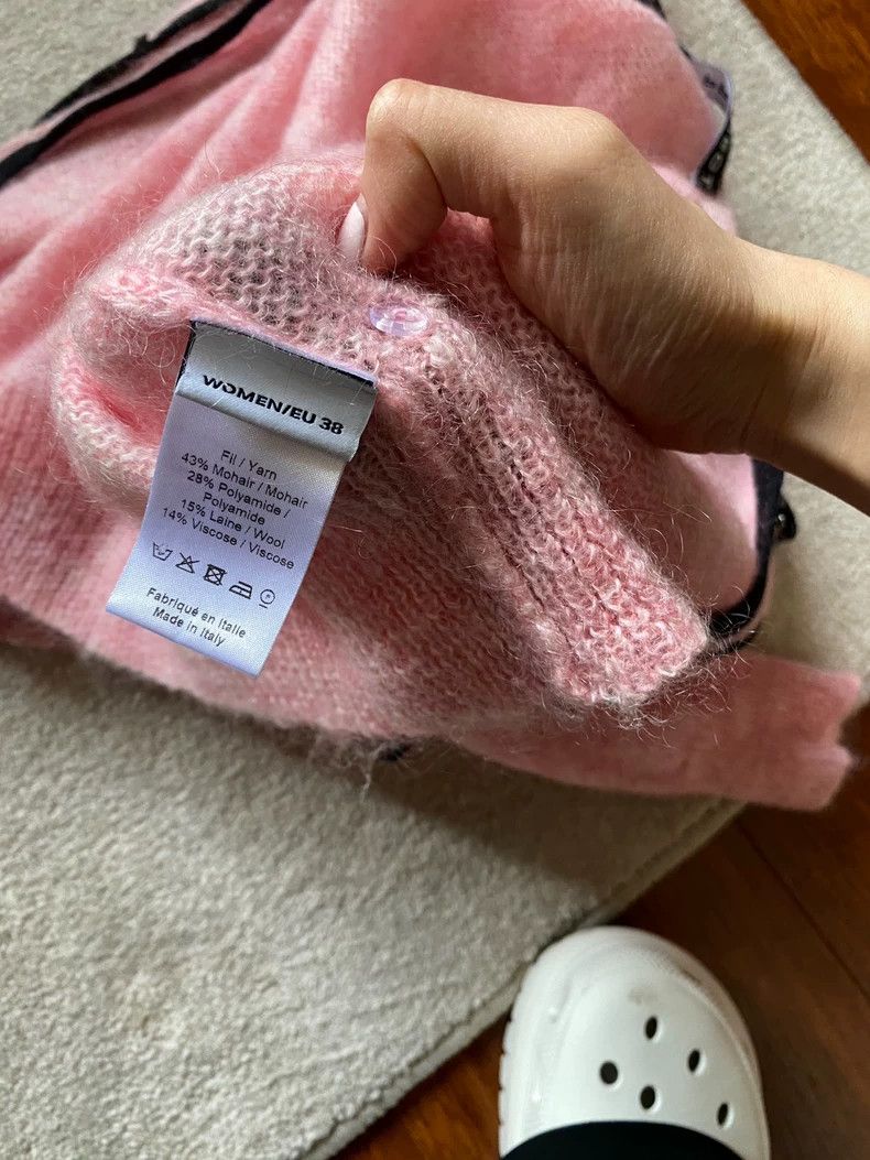 Y/Project Y/project Pink Mohair Cardigan - dmc Size US S / EU 44-46 / 1 - 4 Thumbnail