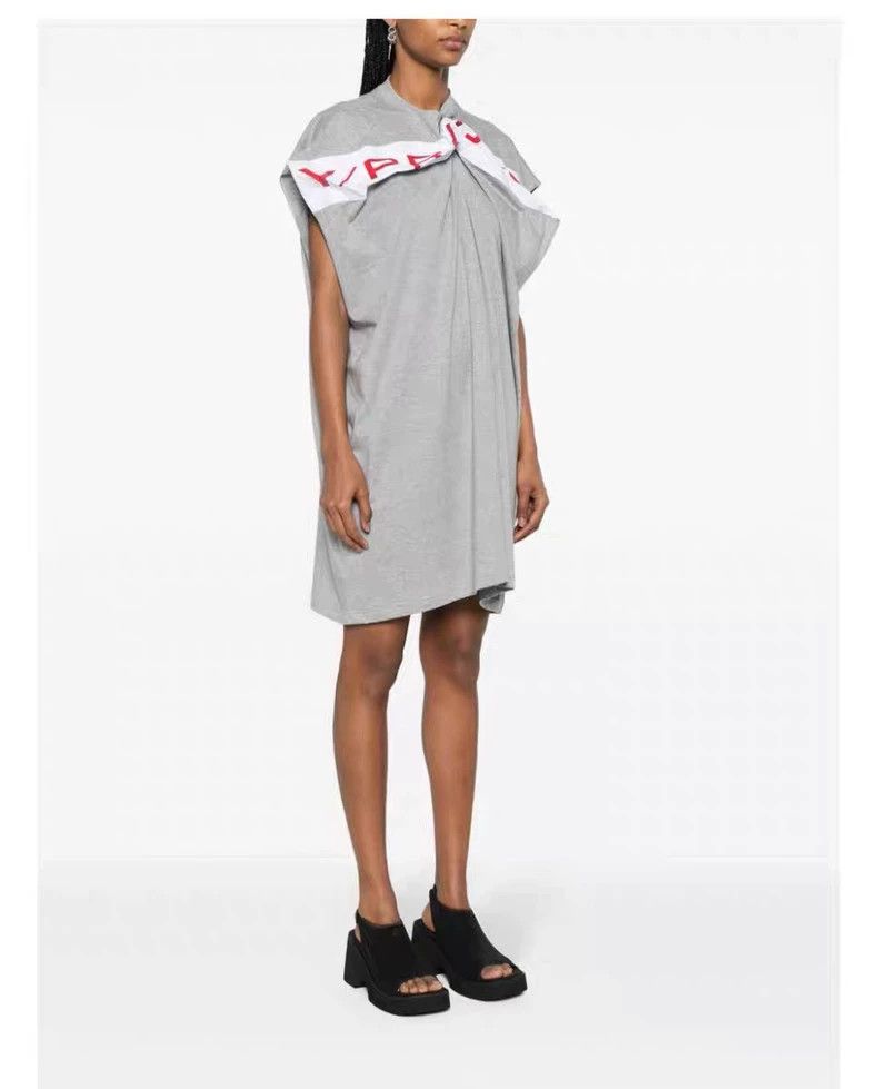 Y/Project Y Project Sleeveless Letter T-Shirt Dress - dmc Size US XS / EU 42 / 0 - 7 Thumbnail