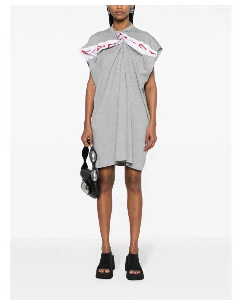 Y/Project Y Project Sleeveless Letter T-Shirt Dress - dmc Size US XS / EU 42 / 0 - 6 Thumbnail